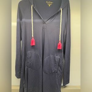 Lilly Pulitzer sports dress, navy blue, used but like new